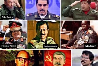 El rid&iacute;culo del tirano Nicol&aacute;s Maduro, de profesi&oacute;n conductor de autob&uacute;s, embutido en uniforme de general