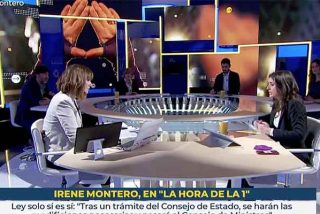 Así 'sufre' Mónica López para 'entrevistar' a la ociosa Irene Montero: "Le tengo que preguntar por la vacunación de las infantas..."