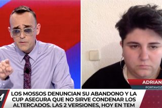 Risto Mejide da voz en su programa a una representante de los 'catabatasunos' y termina poniéndola fina