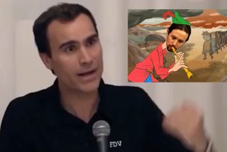 Fernando D&iacute;az Villanueva sacude un tremendo palo a un estudiante progre