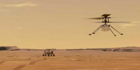 El helic&oacute;ptero Ingenuity logra romper su propio r&eacute;cord en su d&eacute;cimo vuelo en Marte