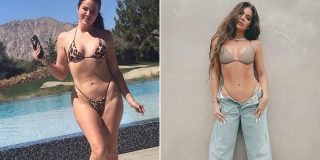 Khloé Kardashian intenta frenéticamente que se borre esta foto de ella en bikini y sin Photoshop