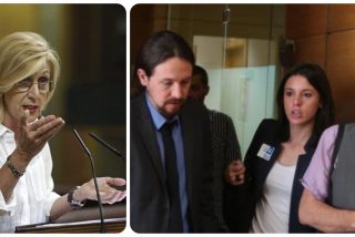 Rosa D&iacute;ez acorrala a Irene Montero y le insta a hablar del 'acoso sexual' de Iglesias y Monedero a una alumna