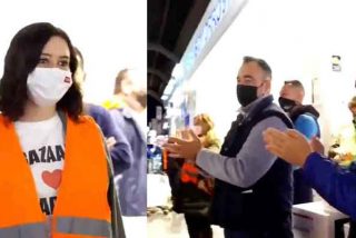 No lo ver&aacute;s en TVE, laSexta o Telemadrid: D&iacute;az Ayuso, ovacionada por los trabajadores de Mercamadrid