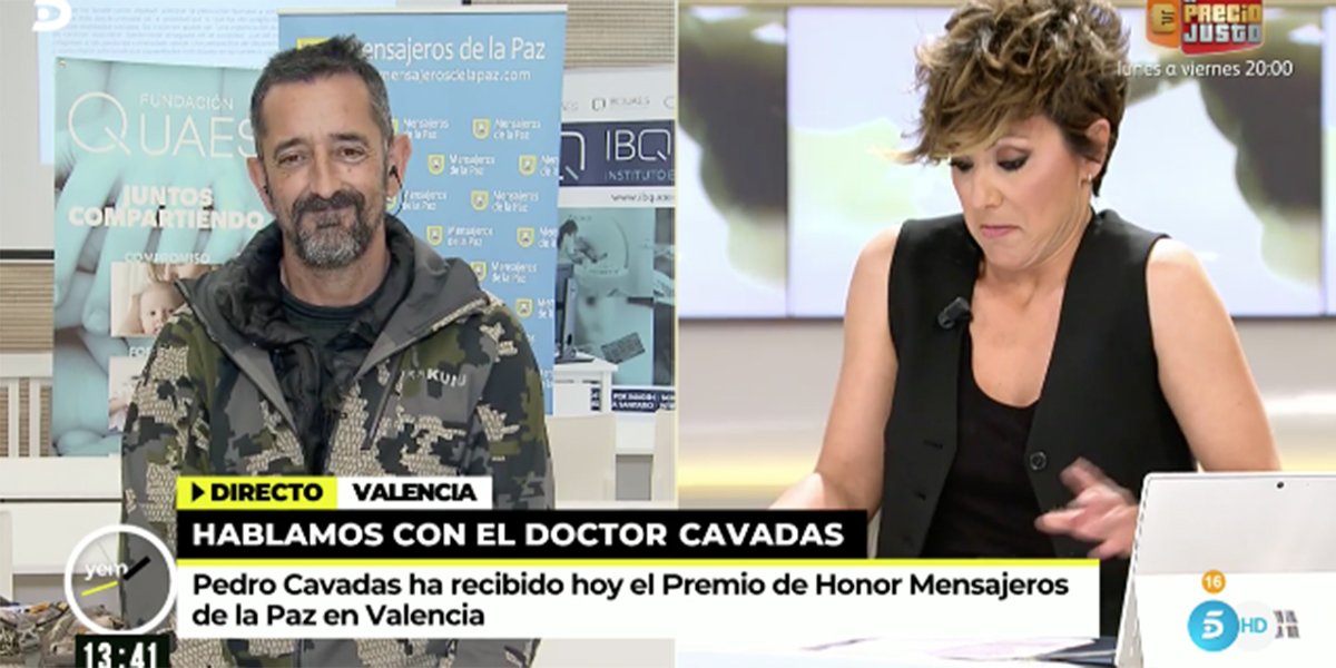 Mazazo del doctor Cavadas a Sonsoles &Oacute;nega en directo