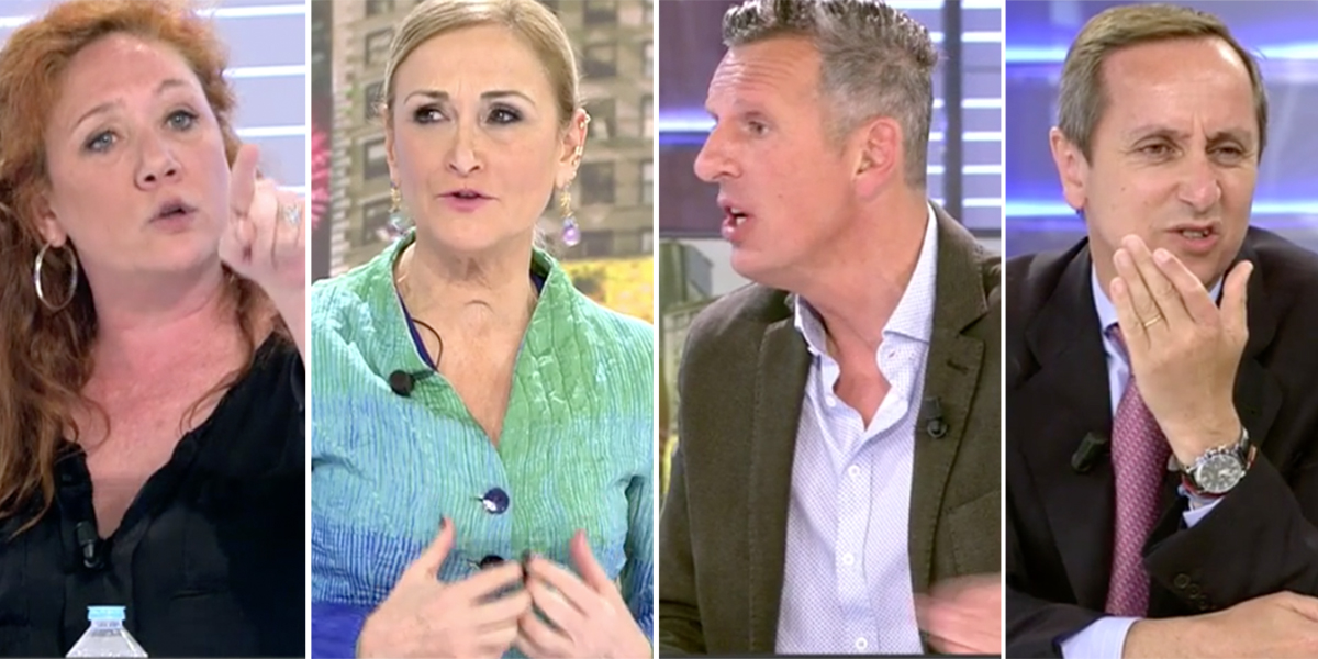 Reprimenda a Cristina Fallar&aacute;s en Cuatro por comportarse como una ultra feroz