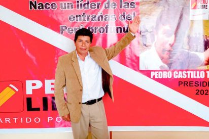 Encuesta en Per&uacute;: Pedro Castillo, maestro de escuela, podr&iacute;a ganar las Elecciones Generales de este domingo