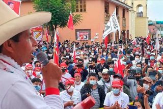 Pedro Castillo, un maestro de escuela, habr&iacute;a ganado las Elecciones Generales en Per&uacute;
