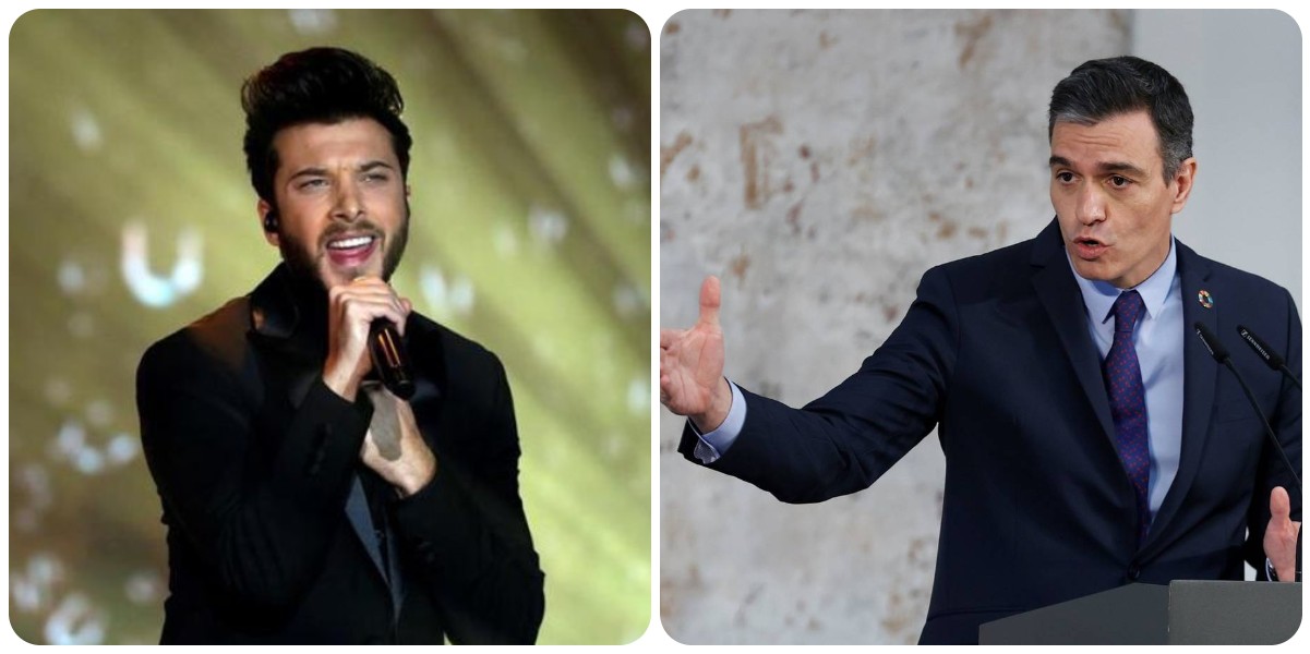 Sánchez se lanza a elogiar a Blas Cantó y la reacción es desopilante: "¡En las Generales vas a quedar como él!"