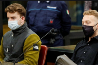 Dos norteamericanos, condenados a cadena perpetua por matar a un polic&iacute;a en Roma