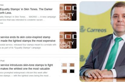 La prensa mundial 'matasella' a Correos tras pifiarla con su campa&ntilde;a de estampas antirracistas