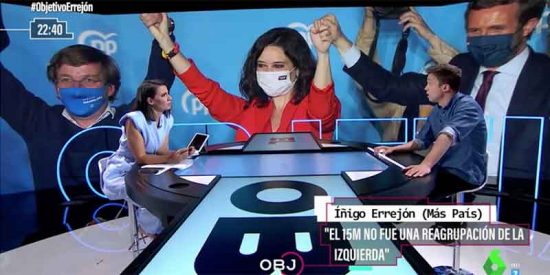 Otra vez Errejón en laSexta: el 'establishment' mediático lo adopta como 'niño mimado' en lugar de Iglesias