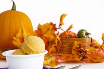 Helado de calabaza sin heladera