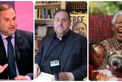 Risotadas en Twitter ante la &uacute;ltima 'perla' de &Aacute;balos: El ministro equipara a Junqueras con Mandela