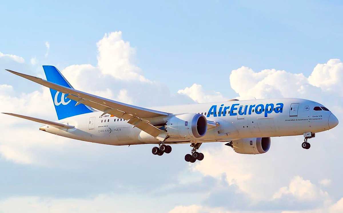 Las ofertas Time to Fly de Air Europa dan la bienvenida al a&ntilde;o con vuelos desde 25&euro; por trayecto