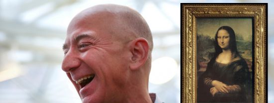 Toma impulso la petición en la Red que insta a Jeff Bezos a comprar y comerse la 'Mona Lisa'