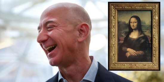 Toma impulso la petici&oacute;n en la Red que insta a Jeff Bezos a comprar y comerse la 'Mona Lisa'