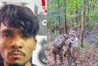 300 polic&iacute;as persiguen al asesino en serie que mat&oacute; a una familia mediante un ritual sat&aacute;nico