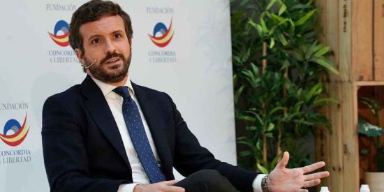 Casado se fija como objetivo seducir al 60% de socialistas que est&aacute;n en contra de los indultos de S&aacute;nchez