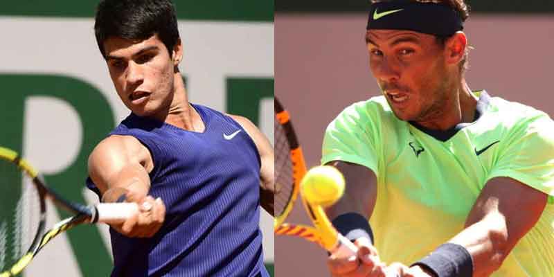 Viva Espa&ntilde;a: Nadal arrasa a Gasquet en el d&iacute;a de la explosi&oacute;n de Alcaraz