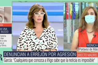 Ana Rosa da una lecci&oacute;n a TVE, interroga a 'Pistolera' Garc&iacute;a por la agresi&oacute;n de Errej&oacute;n y le mete un corte cuando lo niega