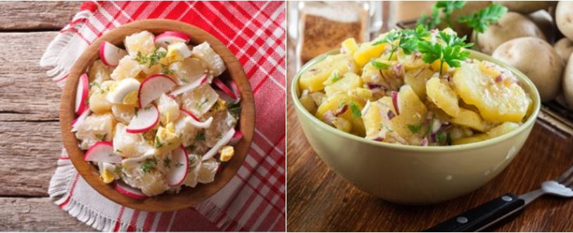 Ensalada de patatas de verano: 2 recetas f&aacute;ciles 
