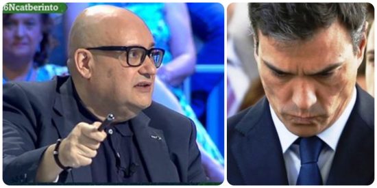 Giménez condensa en 20 palabras el desprecio de Sánchez hacia los españoles en Cataluña