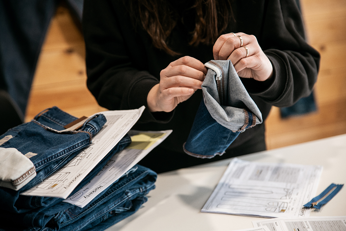 Confecci&oacute;n de jeans