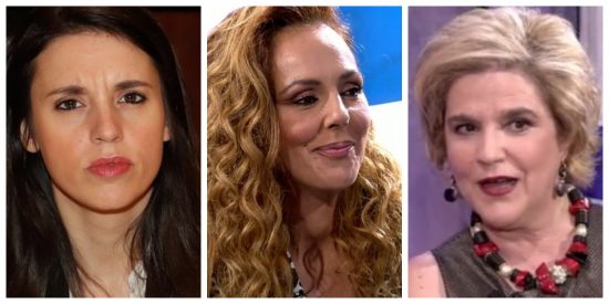 Propaganda terror&iacute;fica en la nueva entrevista a Roc&iacute;o Carrasco con Irene Montero y Pilar Rahola haciendo populismo