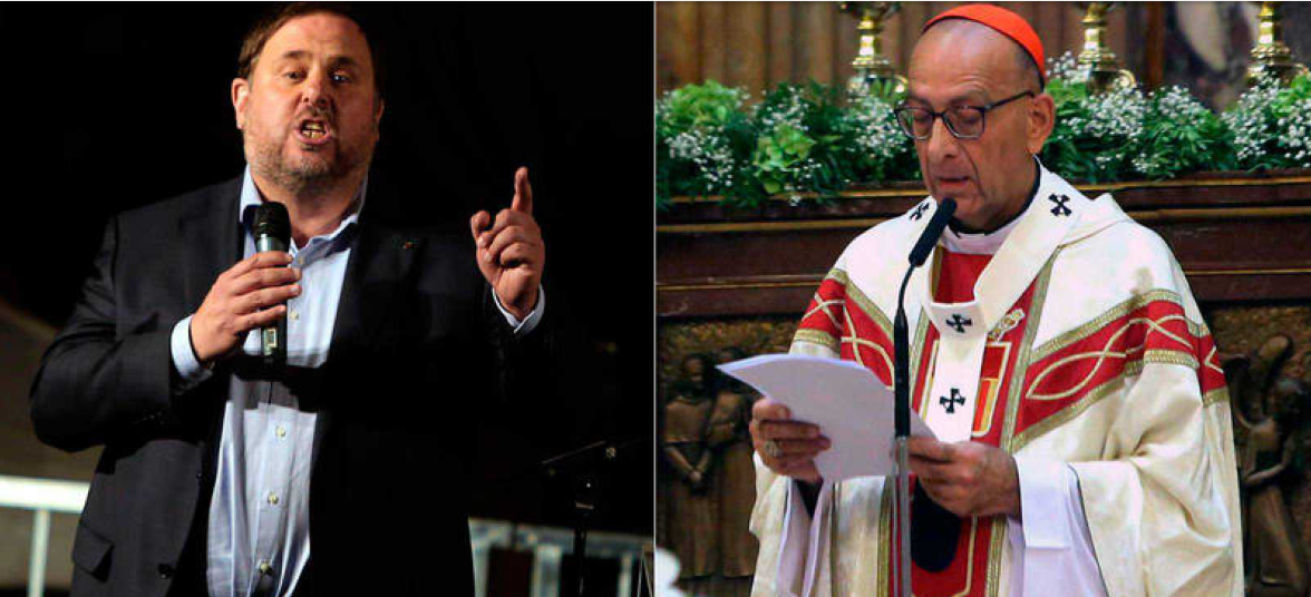 Los obispos catalanes 'comulgan' con los indultos a los golpistas del 1-O