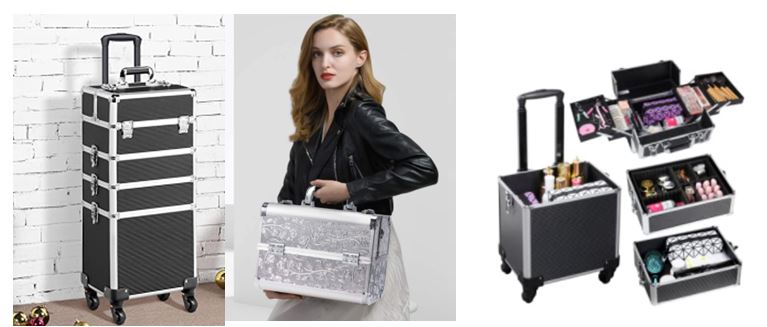 Maletines de maquillaje profesional m&aacute;s vendidos en Amazon