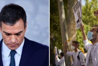 Los sanitarios se organizan para boicotear la vacunaci&oacute;n televisada de S&aacute;nchez con un "mega abucheo"