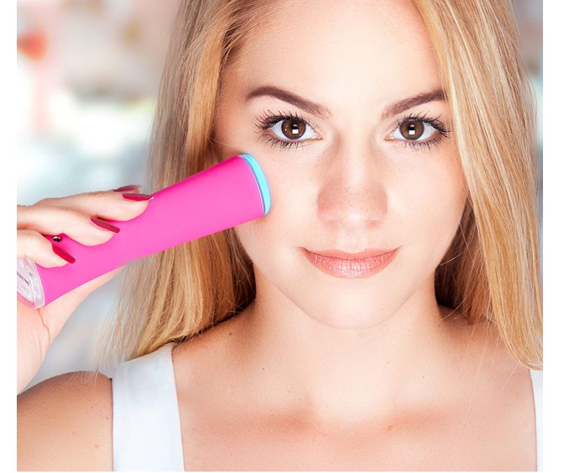 Terapia de luz azul para el acné