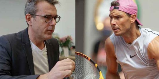 Pedro Vall&iacute;n, el amigo de Pablo Iglesias, echa mierda sobre Rafa Nadal por su tir&oacute;n de orejas a Naomi Osaka