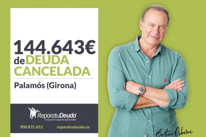 Repara tu Deuda cancela 144.643 &euro; con deuda p&uacute;blica en Palam&oacute;s con la Ley de la Segunda Oportunidad