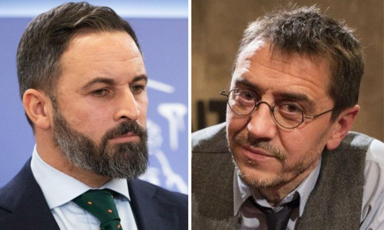 Abascal se querella contra Monedero por culpar a VOX del asesinato de Samuel