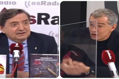 Losantos: "A esta izquierda asquerosa le molesta que Cant&oacute; haya defendido el espa&ntilde;ol en Valencia"