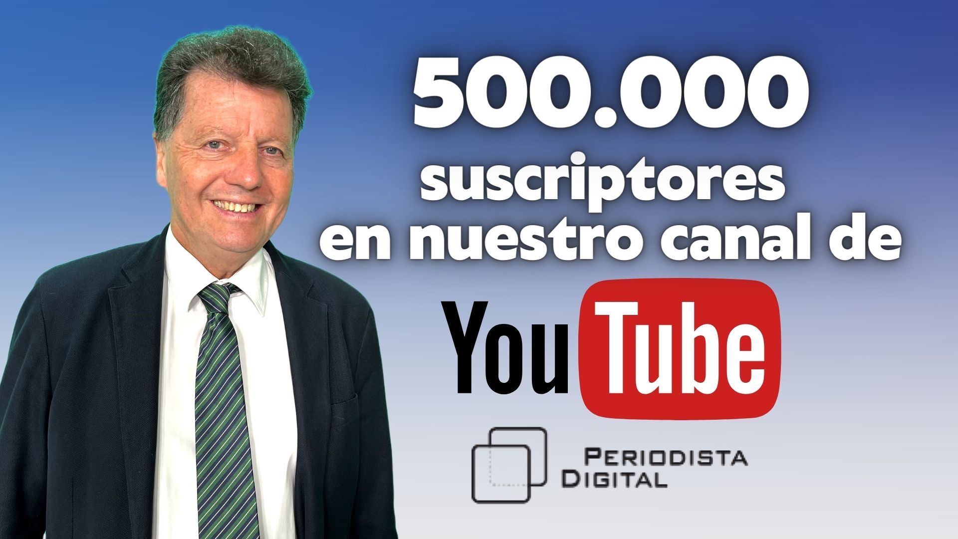 500.000 seguidores en Youtube