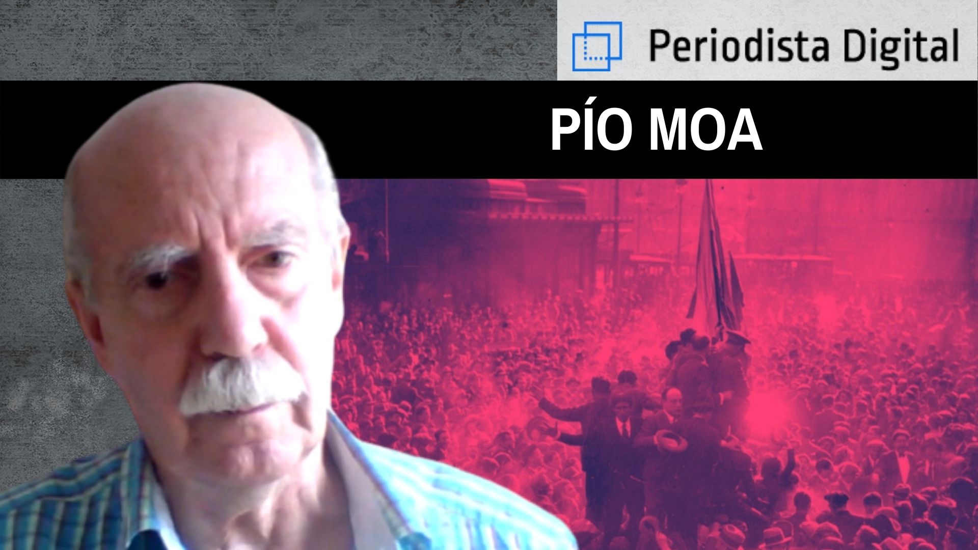 Pío Moa: "La historia se repite: estamos igual que en la Segunda