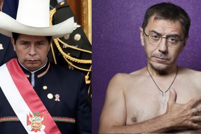 Pedro Castillo, el enemigo de Espa&ntilde;a, hom&oacute;fobo y racista al que aplaude Monedero