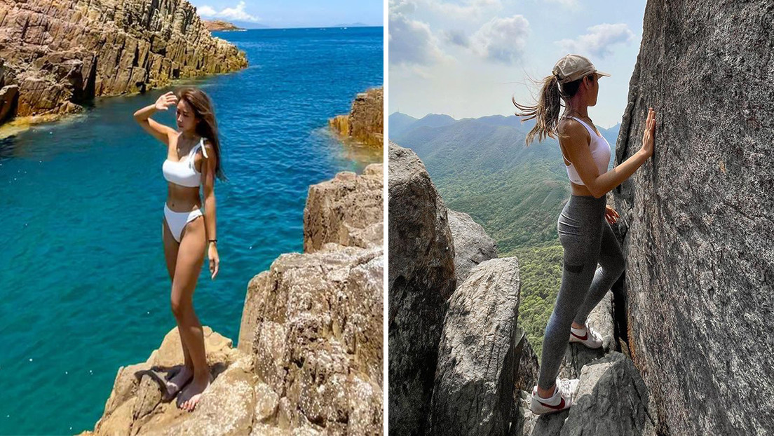 Sofía Cheung, la estrella de Instagram que posaba al borde de precipicios, muere al caer por una cascada