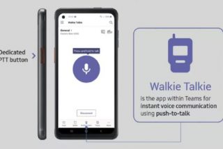 La app 'walkie talkie' de Microsoft llega al sistema operativo m&oacute;vil iOS