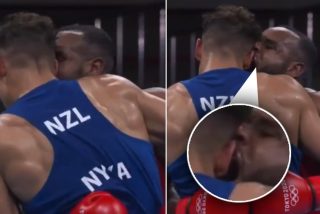 A lo Mike Tyson: un boxeador marroquí muerde la oreja de su rival en los JJOO de Tokio