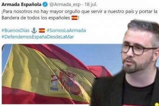 ERC exige a S&aacute;nchez investigar a la Armada por publicar una bandera de Espa&ntilde;a el 18 de julio, d&iacute;a del alzamiento de 1936