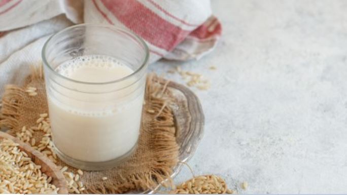 Leche de arroz casera