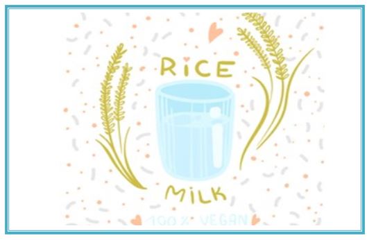 leche de arroz casera