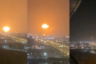 As&iacute; fue la incre&iacute;ble explosi&oacute;n de un barco en el puerto de Dub&aacute;i