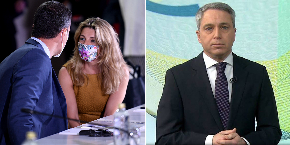 Vicente Vall&eacute;s se recrea en la nueva colisi&oacute;n en el Gobierno: Yolanda D&iacute;az desautoriza a Pedro S&aacute;nchez