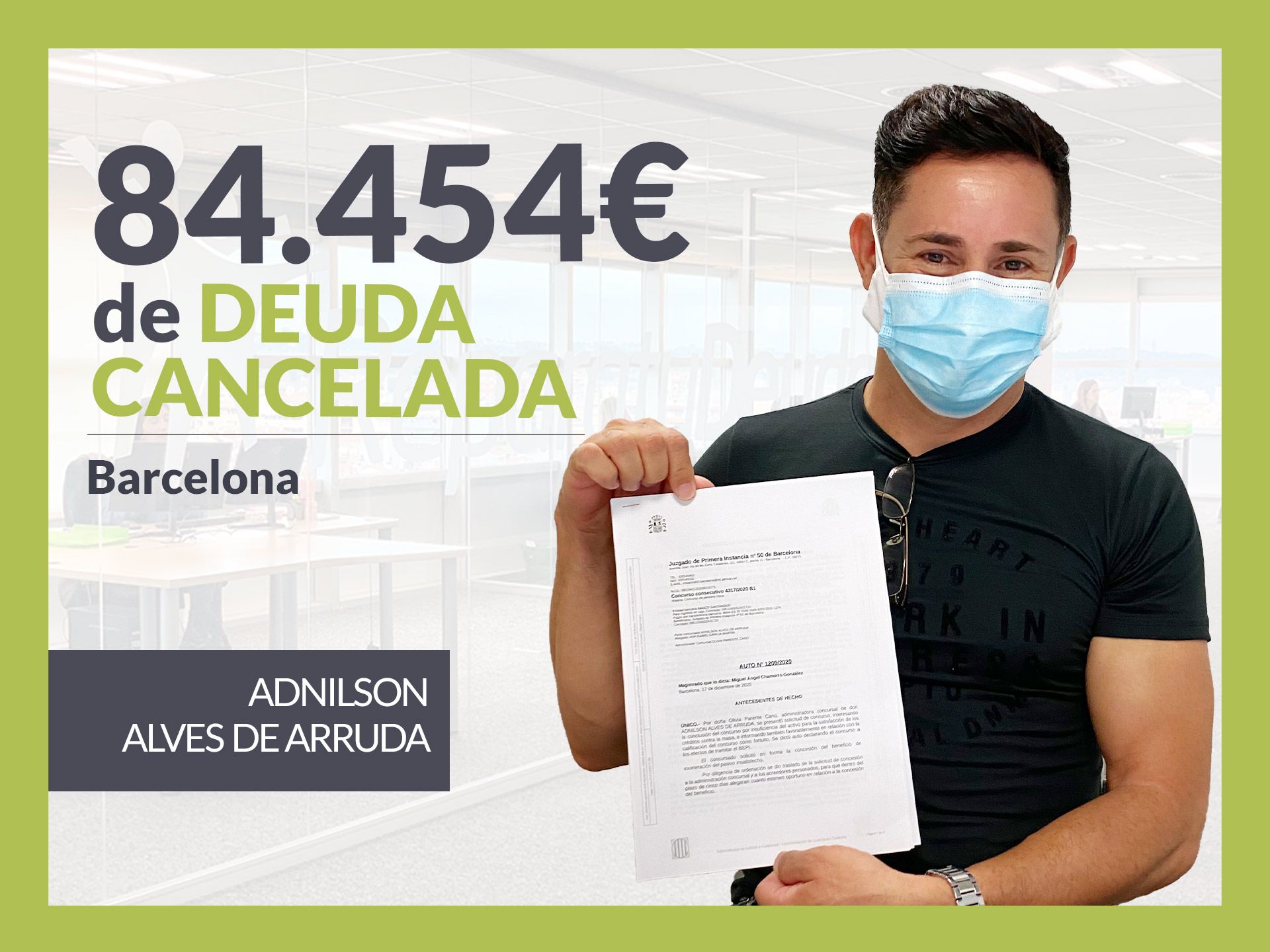 Repara tu Deuda Abogados cancela 84.454&euro; en Barcelona (Catalu&ntilde;a) con la Ley de Segunda Oportunidad