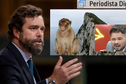 Espinosa de los Monteros (VOX) sacude a Rufi&aacute;n (ERC) el zasca del mono de Gibraltar